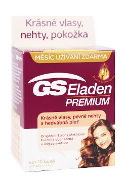 GS Eladen na vlasy a nehty 60cps