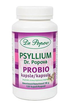 Dr.Popov Psyllium PROBIO 120cps