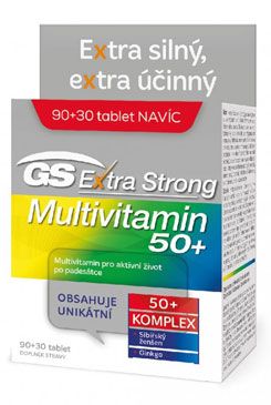 GS Extra Strong Multivitamin 50+ tbl 100+30 dárek