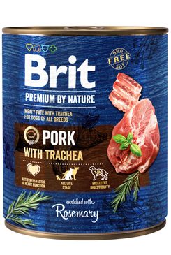 Brit Premium Dog by Nature  konz Pork & Trachea 800g