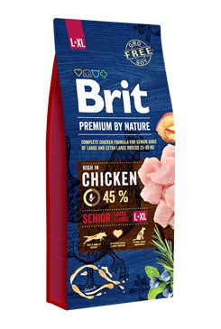 Brit Premium Dog by Nature Senior L+XL 15kg