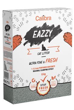 Calibra EAZZY Cat podestýlka Ultra Fine & Fresh 6kg