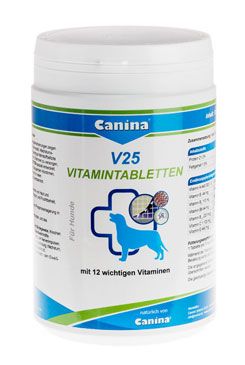 Canina V25 Vitamin Tabs 700g (210tbl.)