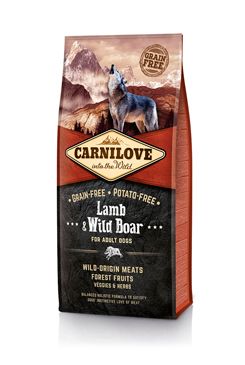 Carnilove Dog Lamb & Wild Boar for Adult 12kg