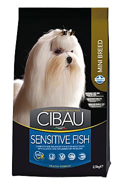 CIBAU Adult Sensitive Fish&Rice Mini 2,5kg