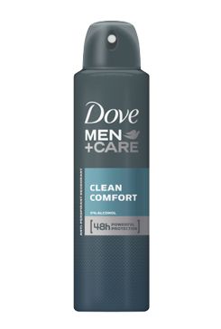 Dove deo spray pánský Men+Care Clean Comfort 150ml