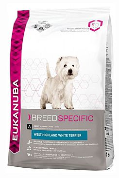 Eukanuba Dog Breed N. West High White Terrier 2,5kg